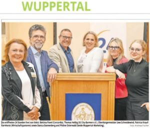 Titel WZ Artikel Wuppertal 24h live September 2024