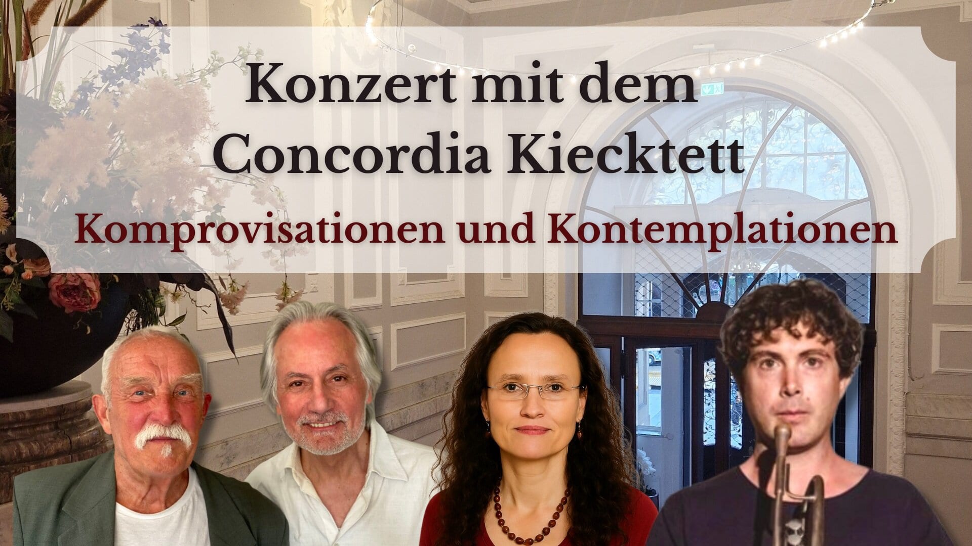 Konzert Concordia Kiektett Wuppertal Jazzkonzert Trompete Bassklarintette