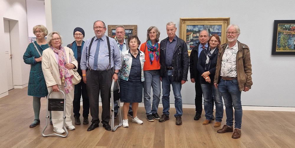 ausflug mitglieder concordia wuppertal ausstellung von er heydt museum maurice de vlamick