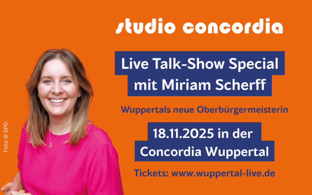 Talk-Show Special mit Oberbürgermeisterin Miriam Scherff: studio concordia