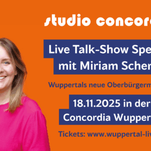 Live Talk Show mit Miriam Scherff studio concordia 18.11.2025 Gesellschaft Concordia