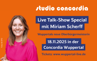 Talk-Show Special mit Oberbürgermeisterin Miriam Scherff: studio concordia
