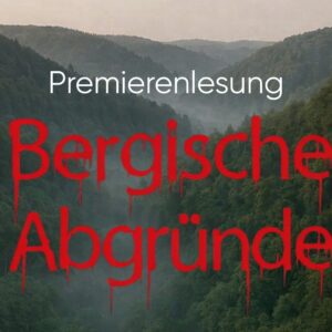 bergisches krimi kartell lesung premiere bergische abgründe concordia wuppertal 2026