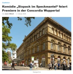 artikel stößels komödie sixpack im speckmantel in der concordia wuppertal wuppertal total 02.01.2026
