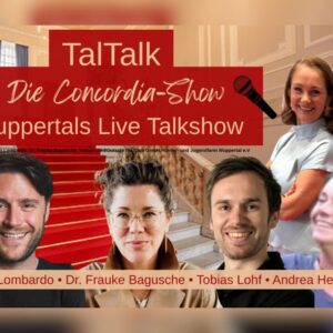 taltalk 15 concordia show wuppertal marco lombardo dr frauke bagusche tobias lohf andrea hedemann