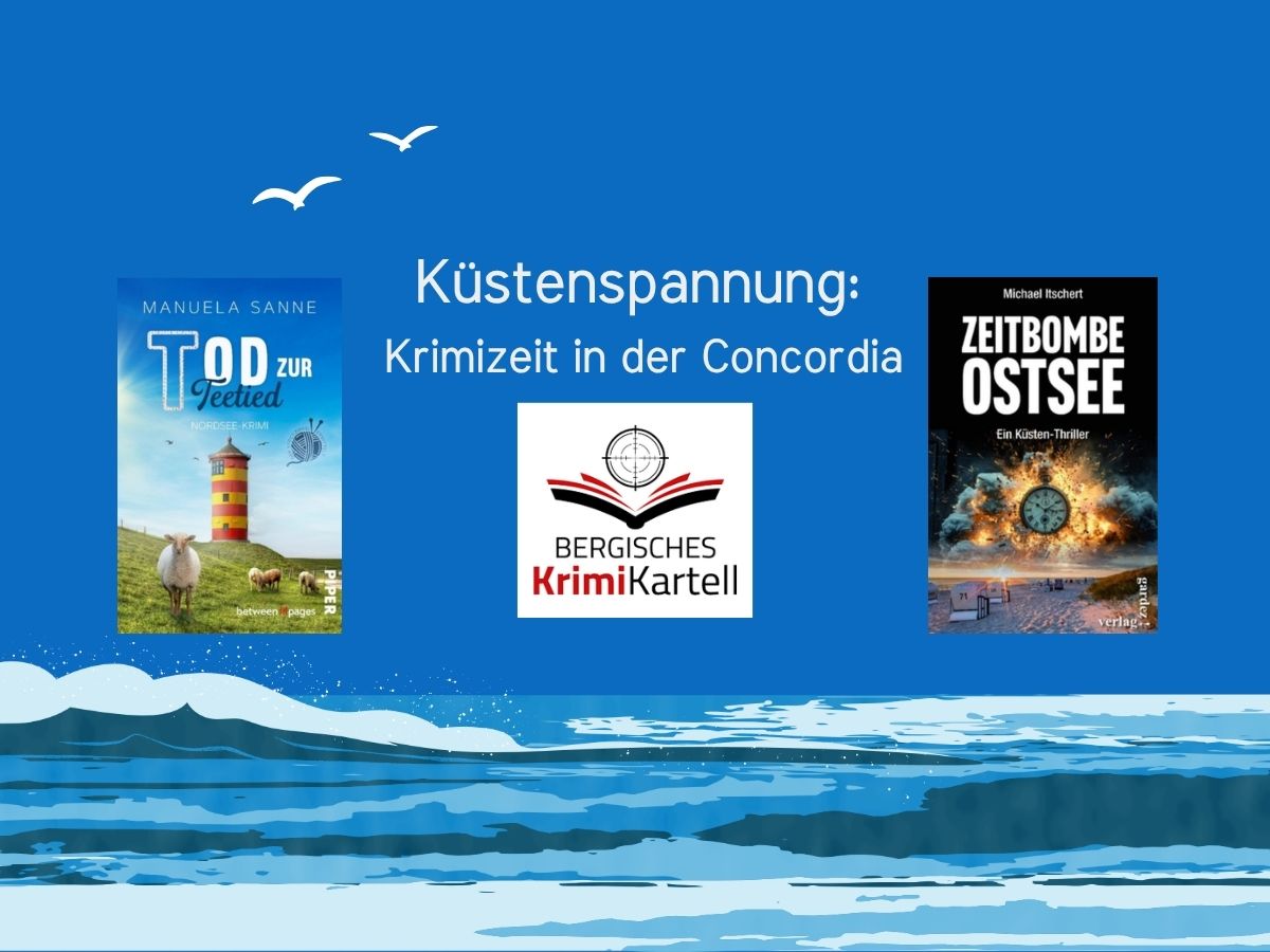 lesung bergisches krimikartell concordia wuppertal küstenspannung michael itschert manuela sanne