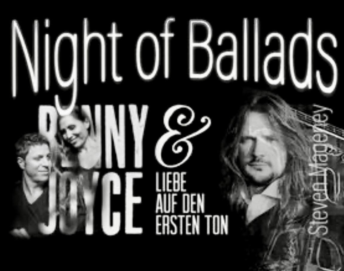 night of ballads stefan steve mageney und benny und joce rock pop balladen konzert wuppertal concordia